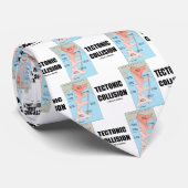 Tectonische botsing (Himalaya) Stropdas (Opgerold)