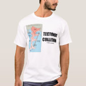 Tectonische botsing (Himalaya) T-shirt (Voorkant)