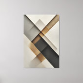 Tectonische Harmonie Canvas Afdruk (Voorkant)