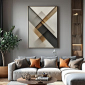 Tectonische Harmonie Canvas Afdruk