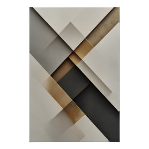 Tectonische Harmonie Perfect Poster