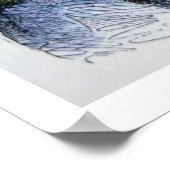 Tecumseh (1768-1813) (gekleurd) poster (Hoek)