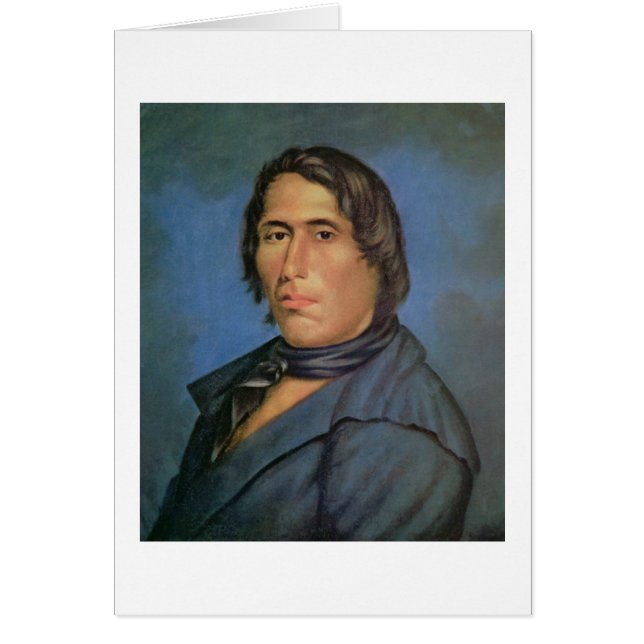 Tecumseh (1768-1813) (olie op canvas) (Voorkant)