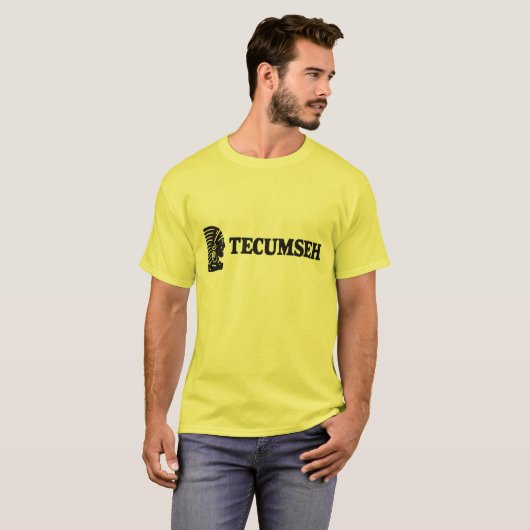 Tecumseh_Indian_Logo_BW T-shirt (Voorkant volledig)