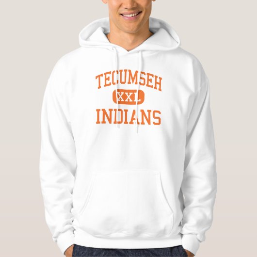 Tecumseh - Indiërs - High - Tecumseh Michigan Hoodie (Voorkant)