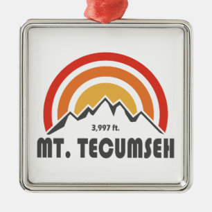 Tecumseh New Hampshire Metalen Ornament