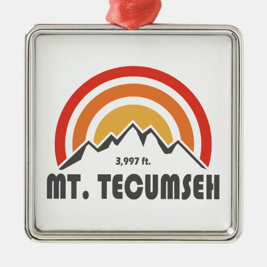 Tecumseh New Hampshire Metalen Ornament (Voorkant)
