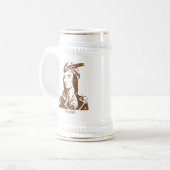 Tecumseh Stein Bierpul (Voorkant links)