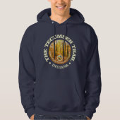 Tecumseh Trail (rood) Hoodie (Voorkant)