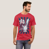Ted Alternatief Poster T-shirt (Voorkant volledig)