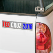 TED CRUZ 2016 Bumpersticker (Op Truck)