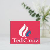 Ted Cruz 2016 Logo Briefkaart (Staand voorkant)