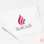 Ted Cruz 2016 Logo Rechthoekige Sticker (Envelop)