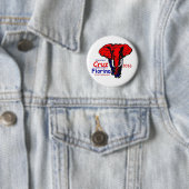 Ted Cruz 2016 Ronde Button 5,7 Cm (In situ)