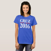 Ted Cruz 2016 T-shirt (Voorkant volledig)