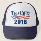 Ted Cruz 2016 Trucker Pet (Voorkant)