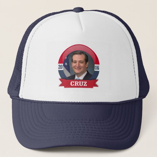 Ted Cruz 2016 Trucker Pet (Voorkant)