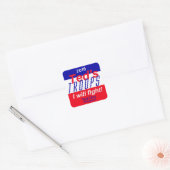 Ted Cruz 2016 Vierkante Sticker (Envelop)