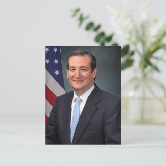 Ted Cruz Briefkaart (Staand voorkant)