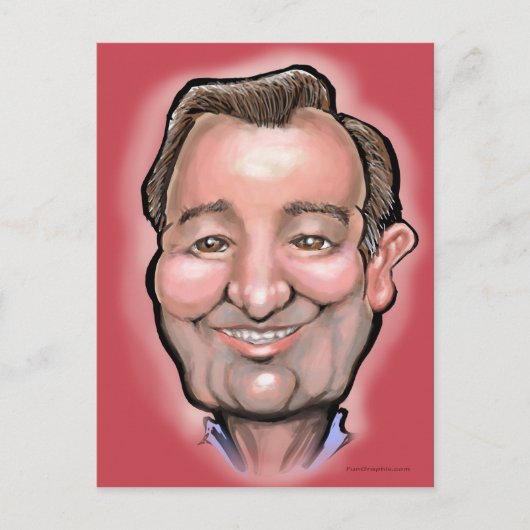 Ted Cruz Briefkaart (Voorkant)