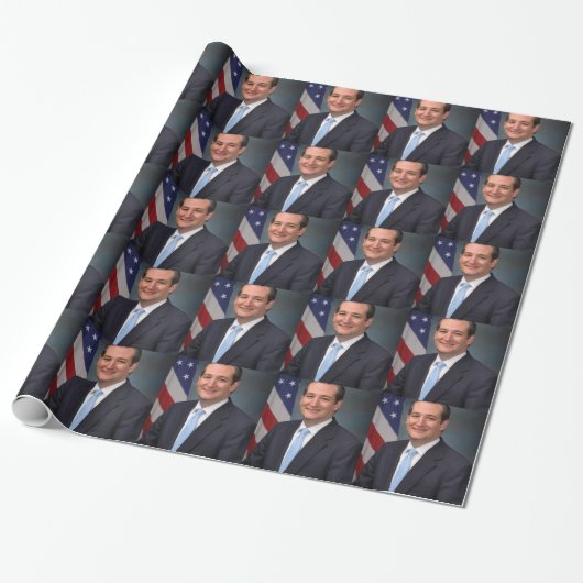 Ted Cruz Cadeaupapier (Uitgerold)