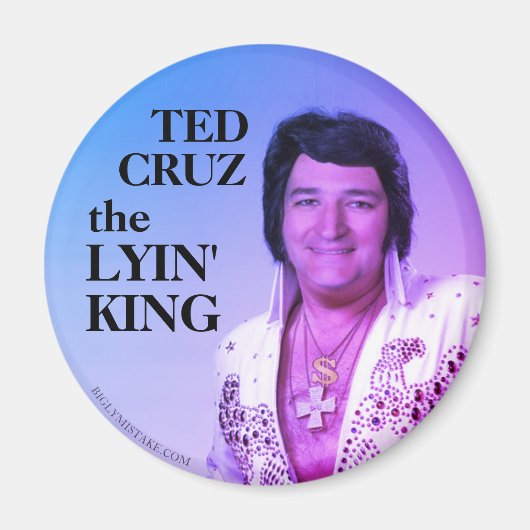 TED CRUZ, DE KONING VAN LYIN' MAGNEET (Voorkant)