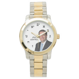 Ted Cruz - Hebreeuwse Wijzerplaat Horloge