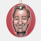 Ted Cruz Keramisch Ornament (Links)