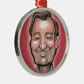 Ted Cruz Metalen Ornament (Rechts)