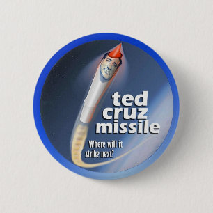 Ted Cruz Missile Ronde Button 5,7 Cm