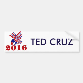 Ted Cruz Political Eagle Art Bumpersticker