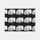 TED CRUZ PORTRAIT FLEECE DEKEN (Voorkant (Horizontaal))