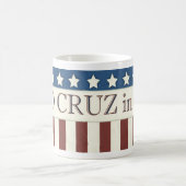 Ted Cruz President 2016 Stars and Stripes Koffiemok (Center)