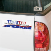 Ted Cruz TRUSTED Bumpersticker (Op Truck)