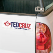 Ted Cruz voor Canadees Bumpersticker (Op Truck)