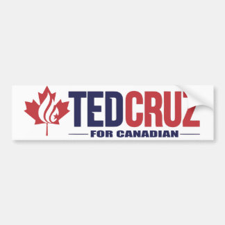 Ted Cruz voor Canadees Bumpersticker