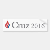 Ted Cruz voor President 2016 bumpersticker (Voorkant)