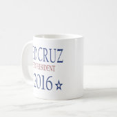 Ted Cruz voor President 2016 Koffiemok (Voorkant links)