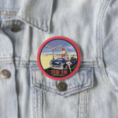 Ted Cruz voor President 2016 Ronde Button 7,6 Cm (In situ)