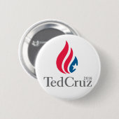 Ted Cruz voor President 2016-toets Ronde Button 5,7 Cm (Voorkant /achterkant)