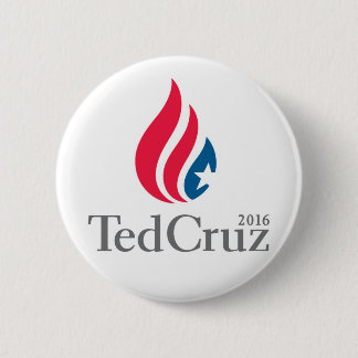 Ted Cruz voor President 2016-toets Ronde Button 5,7 Cm