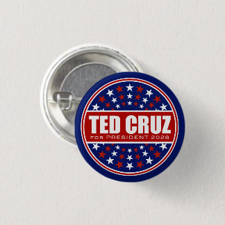 Ted Cruz voor President 2028 Ronde Button 3,2 Cm