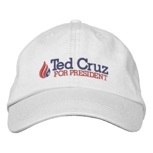 Ted Cruz voor President Geborduurde Pet