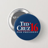Ted Cruz voor President Ronde Button 5,7 Cm (Voorkant /achterkant)