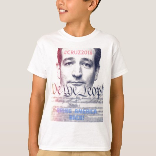 Ted Cruz - Wij, de mensen T-shirt (Voorkant)