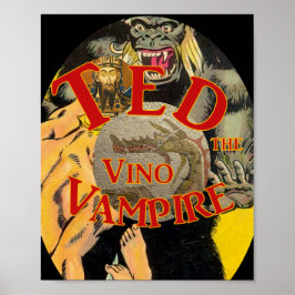 Ted de Vino Vampier Poster
