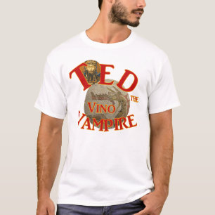 Ted de wijnvampier Teds heidense Tiki-shackbar hg T-shirt