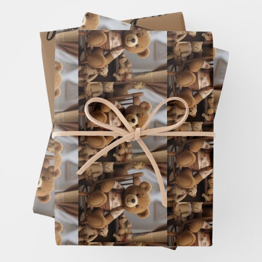 Ted. E. Beer Inpakpapier Vel (In situ)