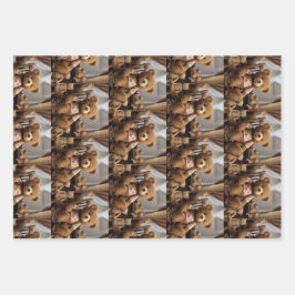 Ted. E. Beer Inpakpapier Vel