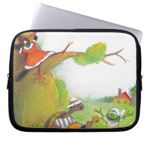 Ted, Ed en Caroll The Picnic 1 Laptop Sleeve